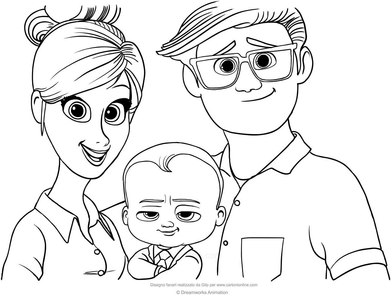 161 Simple Free Boss Baby Coloring Pages with Printable