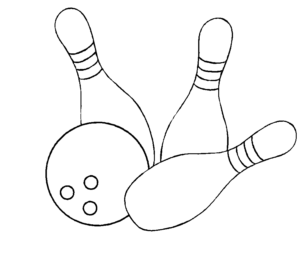 Bowling Coloring Pages At Getdrawings Free Download
