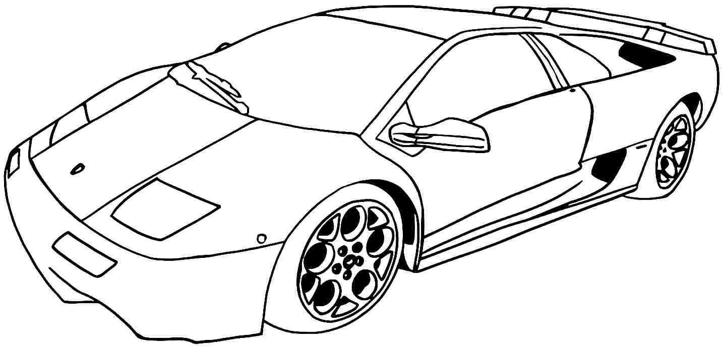 Bugatti Car Coloring Pages at GetDrawings | Free download