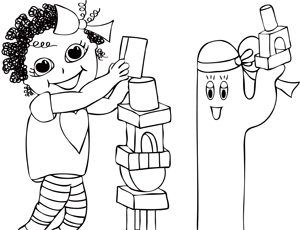 Blocks Coloring Pages - Coloring Pages 2019