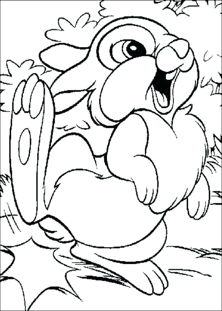 Bunny Coloring Pages at GetDrawings | Free download
