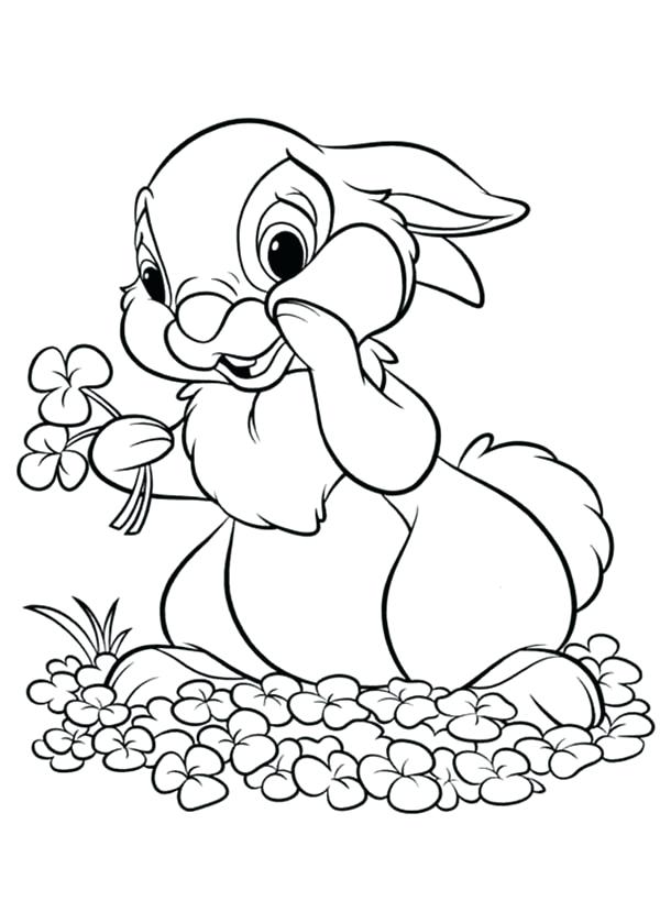 Bunny Coloring Pages For Adults at GetDrawings | Free download