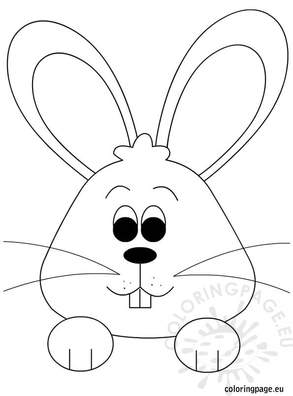 Bunny Head Coloring Pages At Getdrawings Free Download