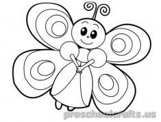 Featured image of post Butterfly Drawing Images For Kids