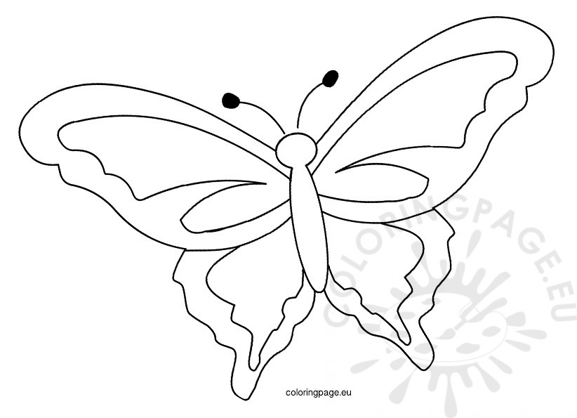 Featured image of post Printable Butterfly Images Outline