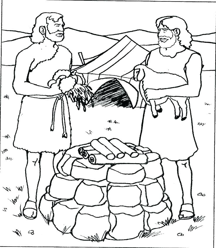 Cain And Abel Coloring Page At GetDrawings Free Download