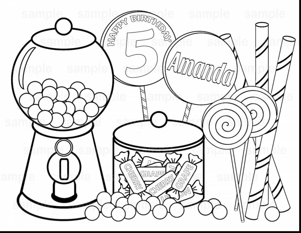 Candyland Coloring Pages At GetDrawings Free Download