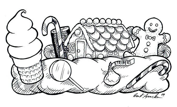 Candyland Coloring Pages Candy Coloring Pages Cartoon Coloring Pages