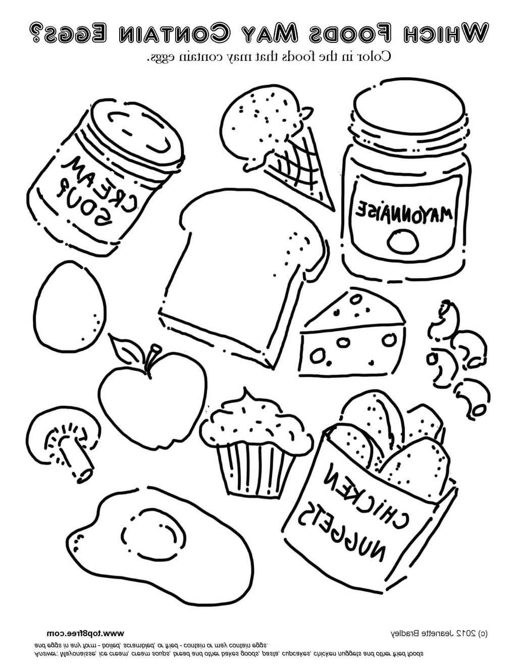 Canned Food Coloring Pages at GetDrawings | Free download