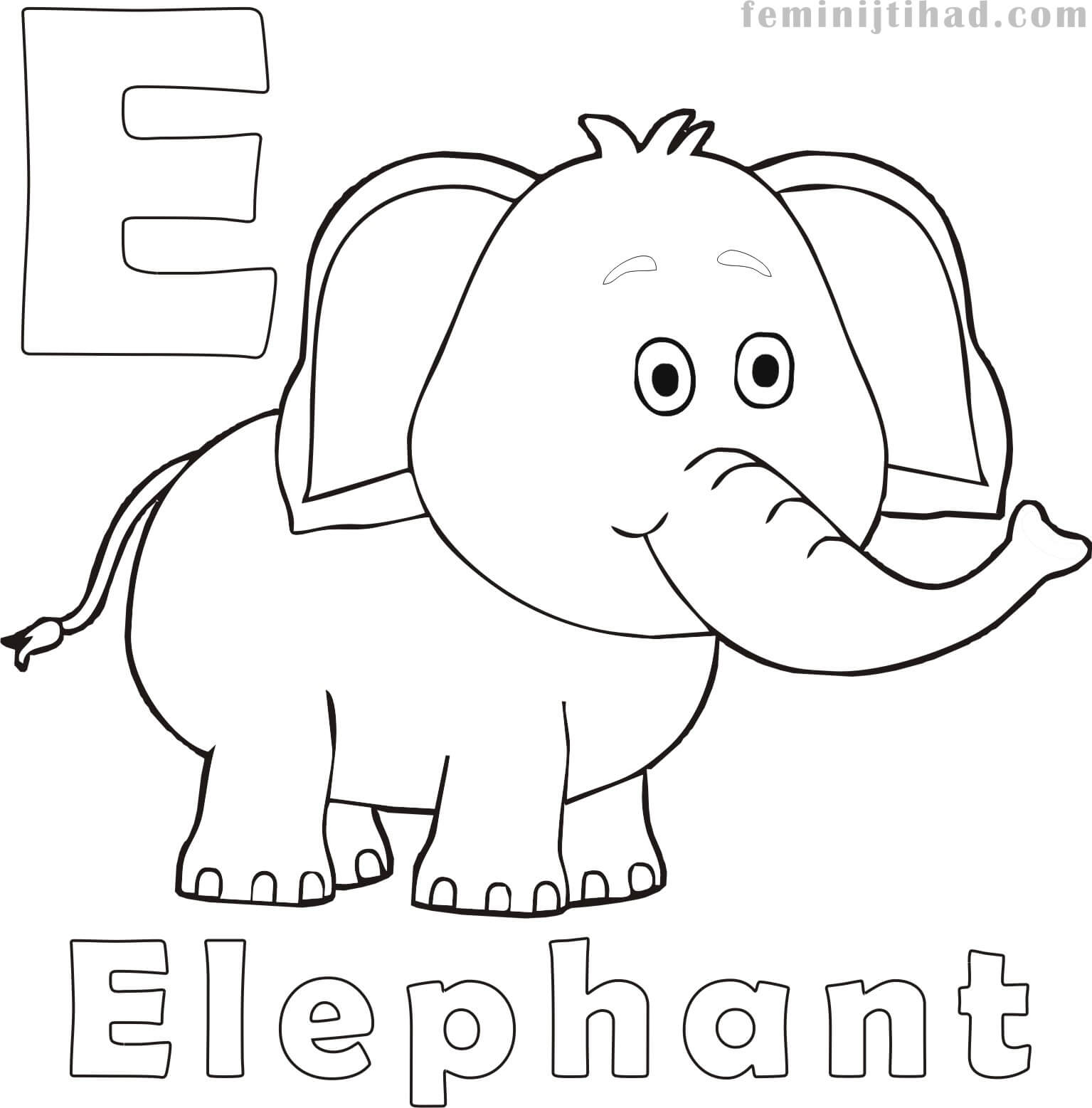 cartoon-elephant-coloring-pages-at-getdrawings-free-download