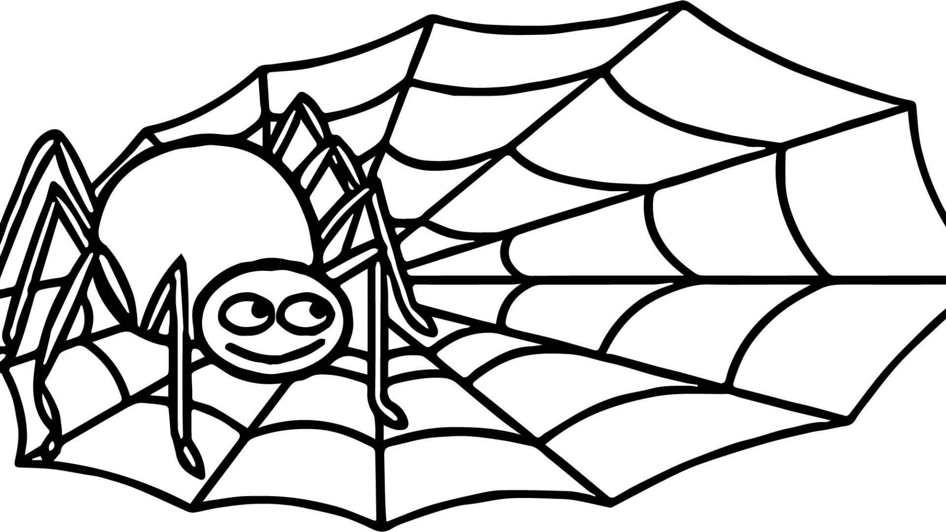 Cartoon Spider Coloring Pages at GetDrawings | Free download