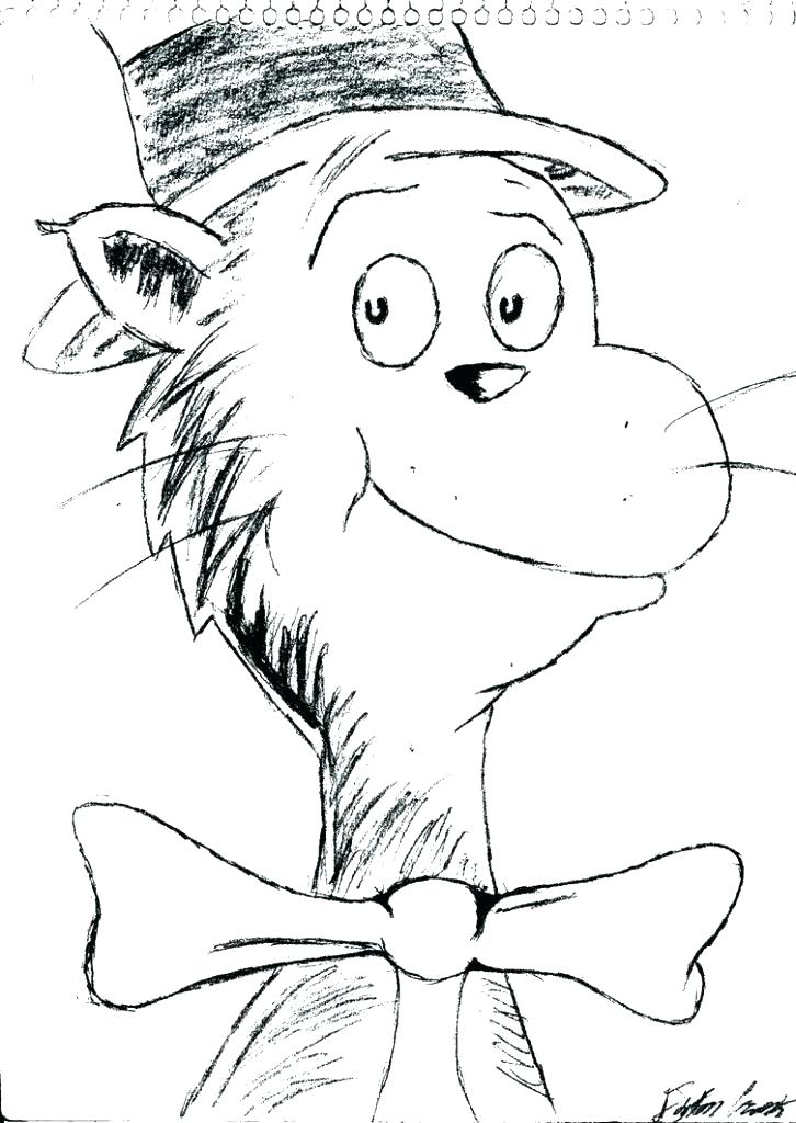 Cat In The Hat Coloring Pages To Print at GetDrawings Free download