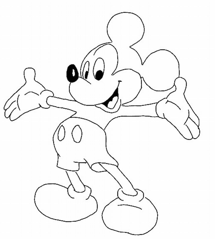 The best free Disney characters coloring page images. Download from