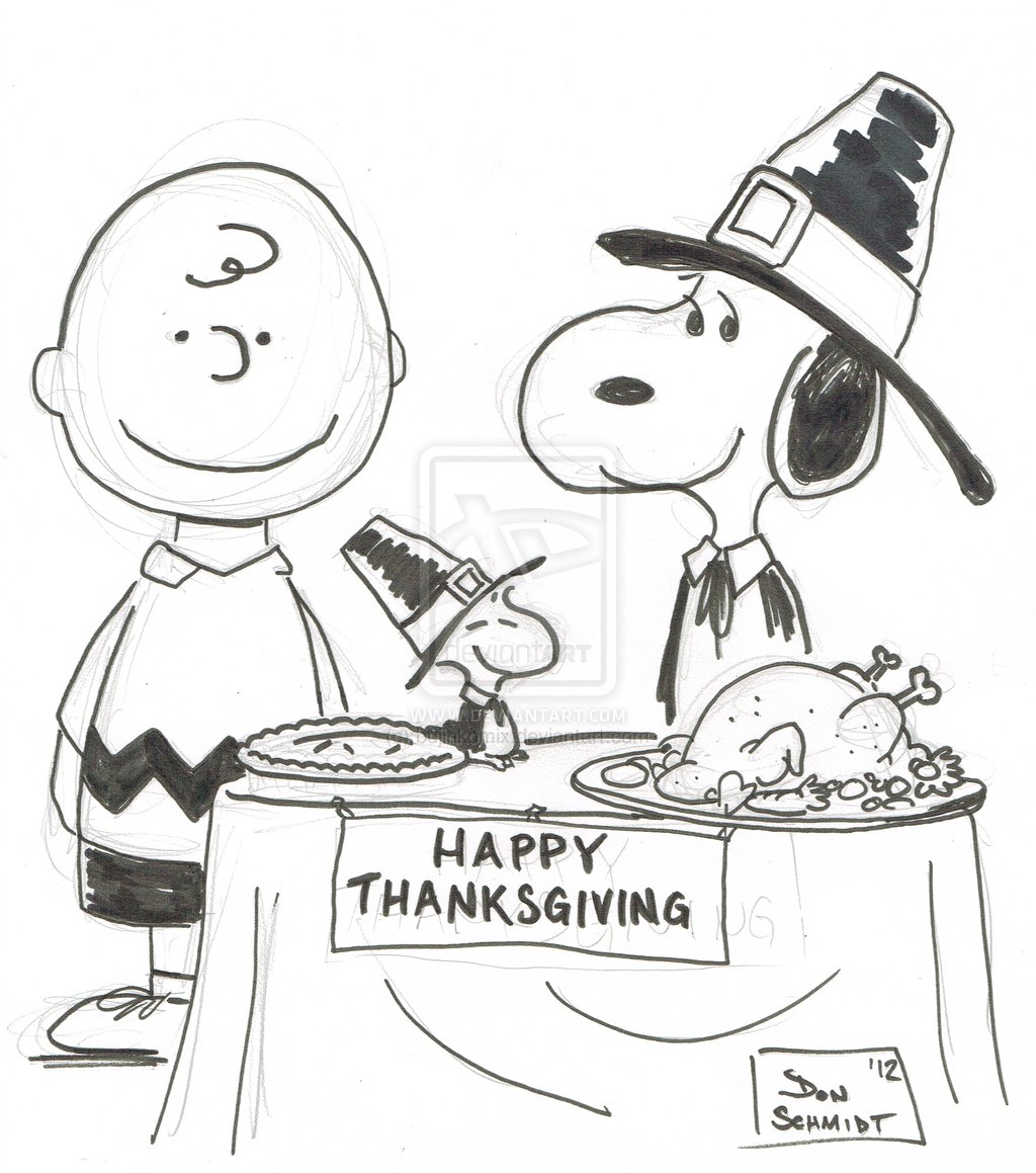 Charlie Brown Thanksgiving Coloring Pages at GetDrawings | Free download