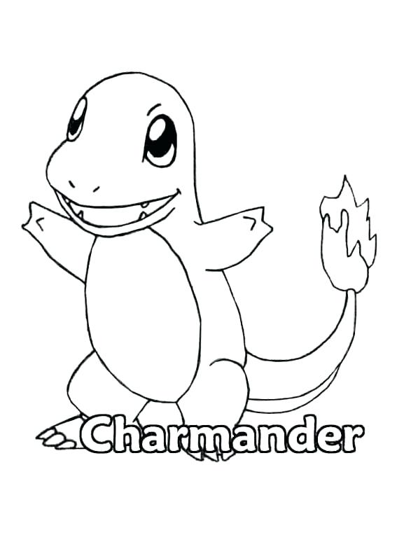 Charmander Printable Coloring Pages at GetDrawings | Free download