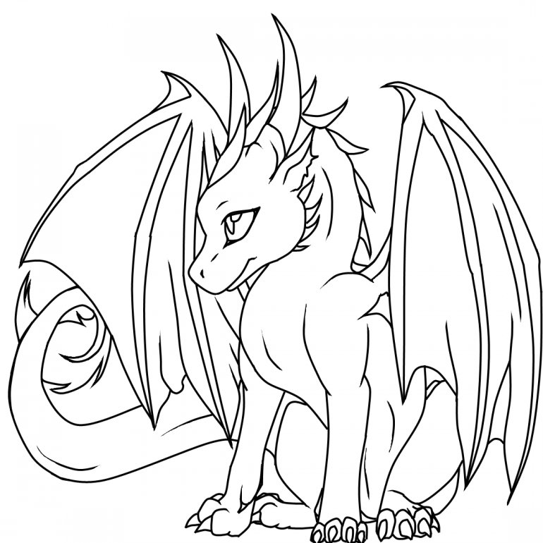 Chibi Wolf Coloring Pages At Getdrawings Free Download