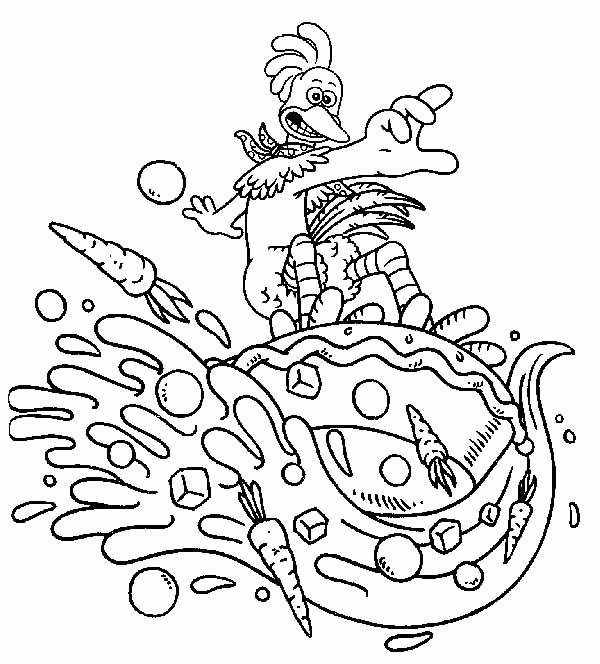 Chicken Run Coloring Pages at GetDrawings | Free download