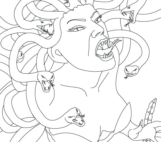 Chimera Coloring Pages at GetDrawings | Free download