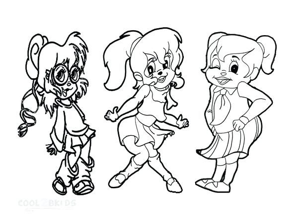 Chipettes Coloring Pages at GetDrawings | Free download