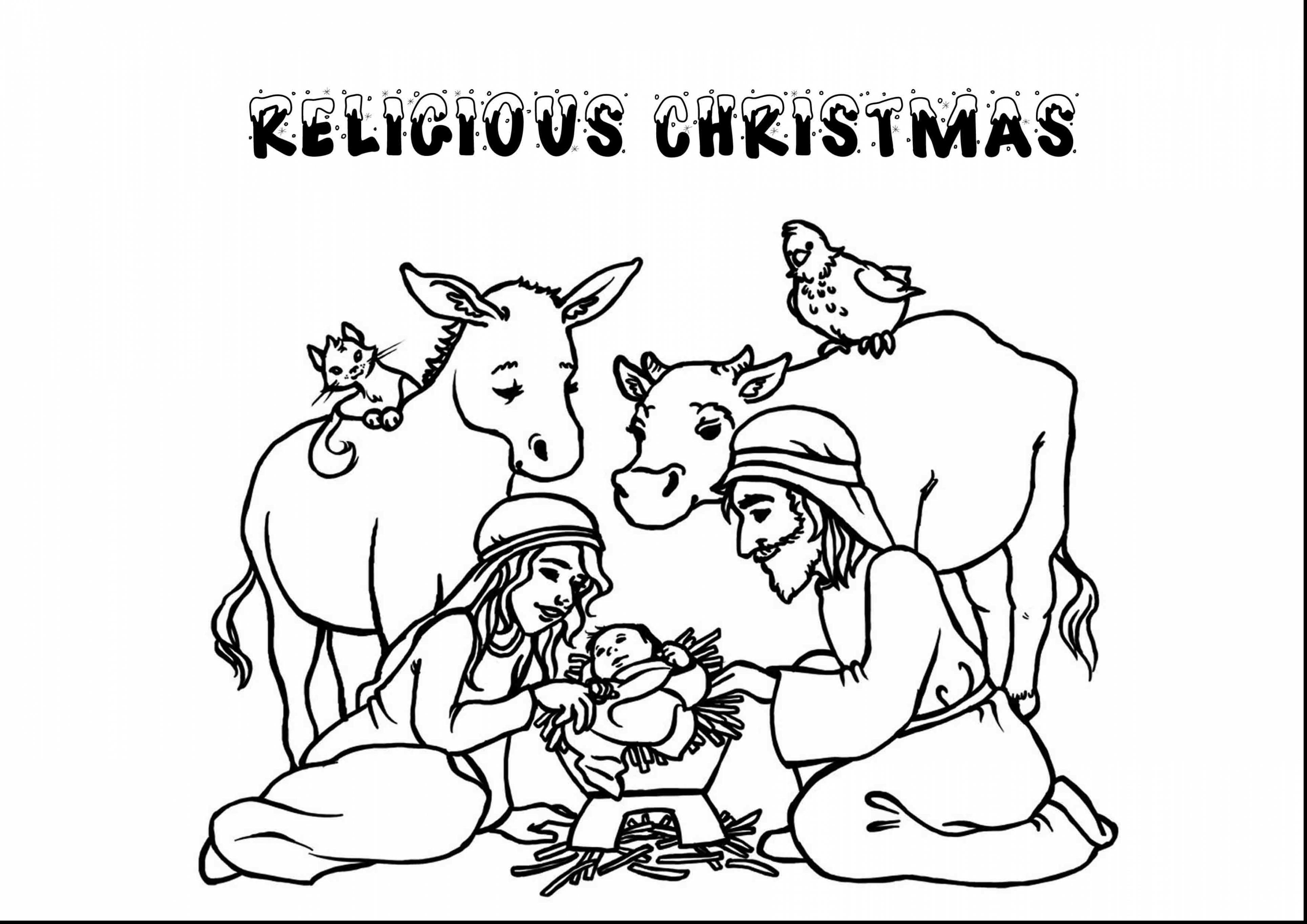 Christian Christmas Coloring Pages At GetDrawings Free Download