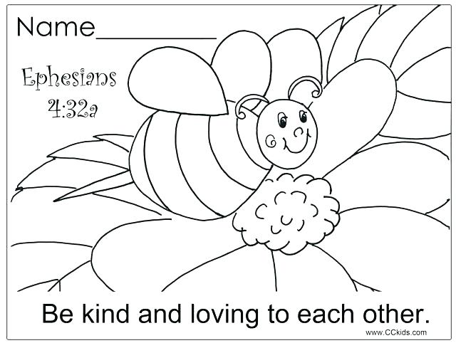 Christian Coloring Pages For Preschoolers At Getdrawings Free Download