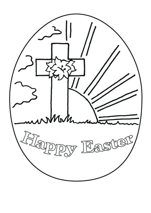 Christian Easter Coloring Pages Free Printable At GetDrawings Free