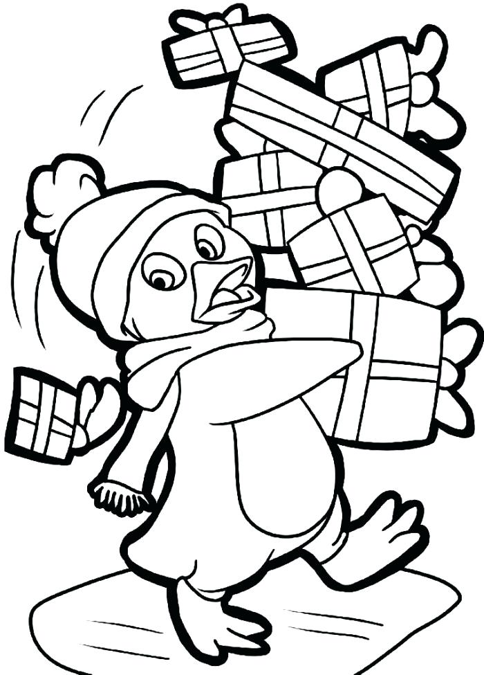 Christmas Animal Coloring Pages at GetDrawings | Free download