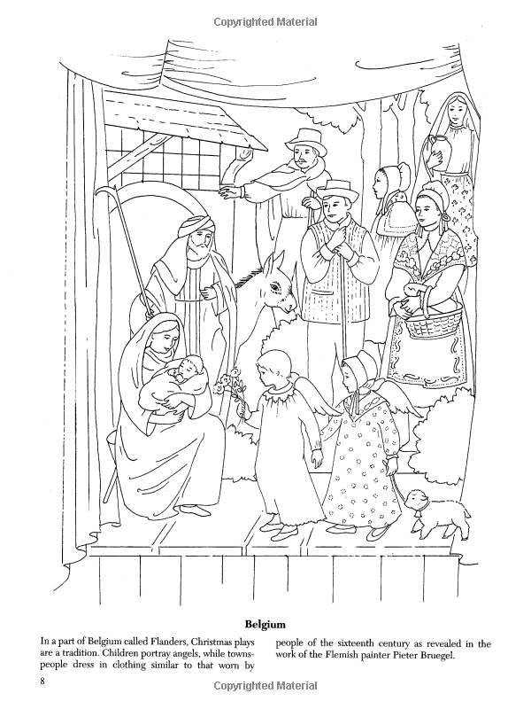 Christmas Around The World Coloring Pages at GetDrawings Free download