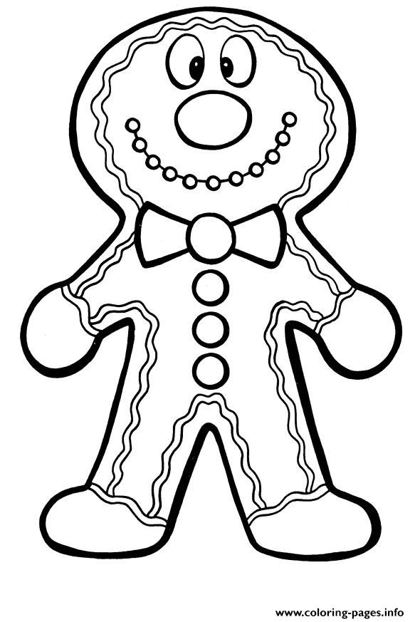 Christmas Cookies Coloring Pages For Kids : Christmas Coloring Pages