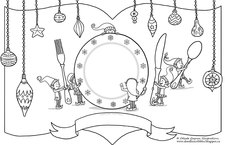 christmas-placemats-coloring-pages-at-getdrawings-free-download