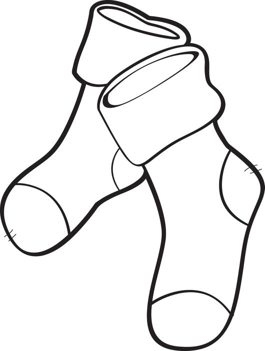 Sock Technical Drawing At GetDrawings Free Download