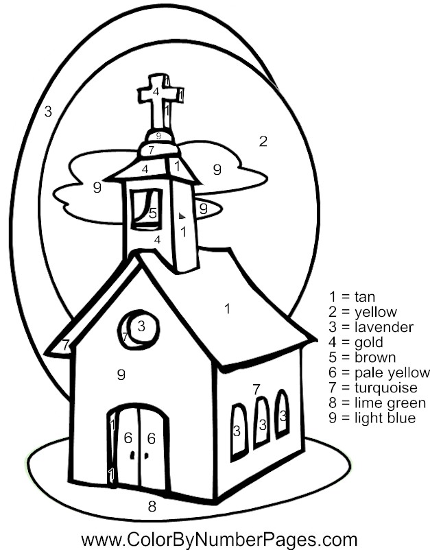 Church Coloring Pages At Getdrawings Free Download