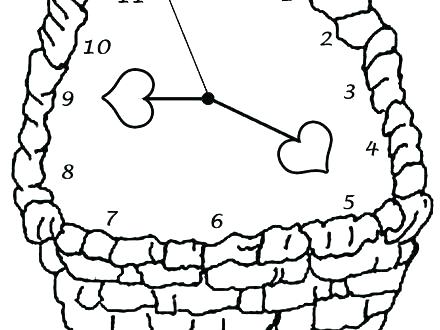 Clock Coloring Pages Printable at GetDrawings | Free download