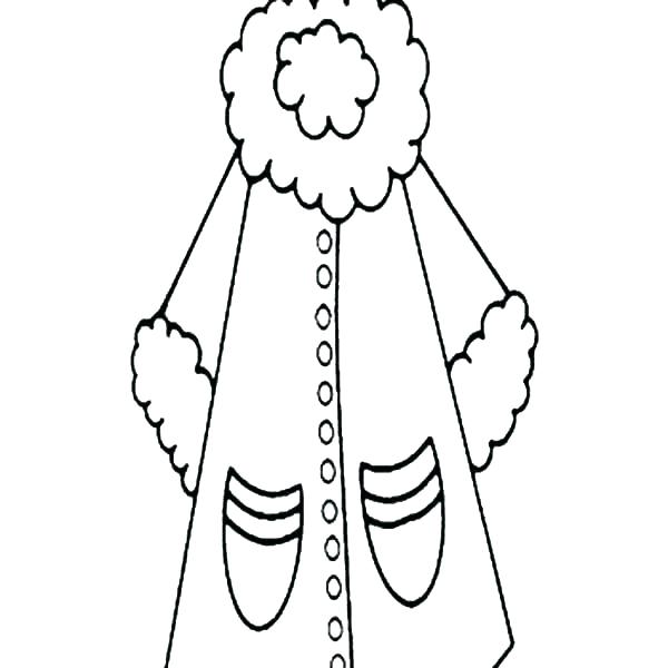 Clothing Coloring Pages For Preschoolers at GetDrawings | Free download