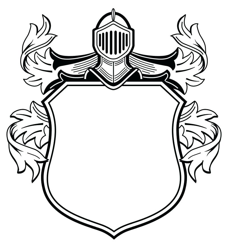 Coat Of Arms Coloring Page At GetDrawings Free Download