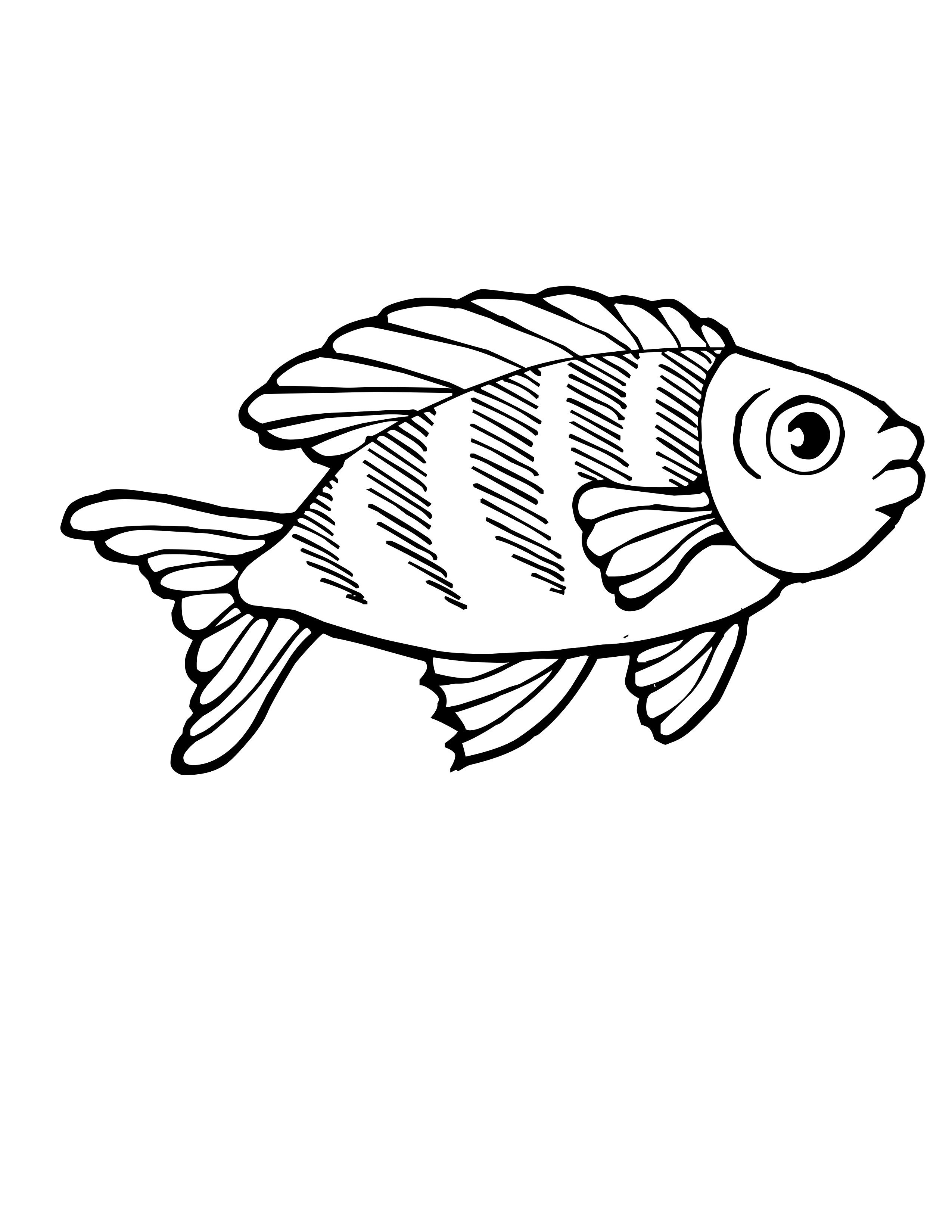 Cod Fish Coloring Pages at GetDrawings | Free download