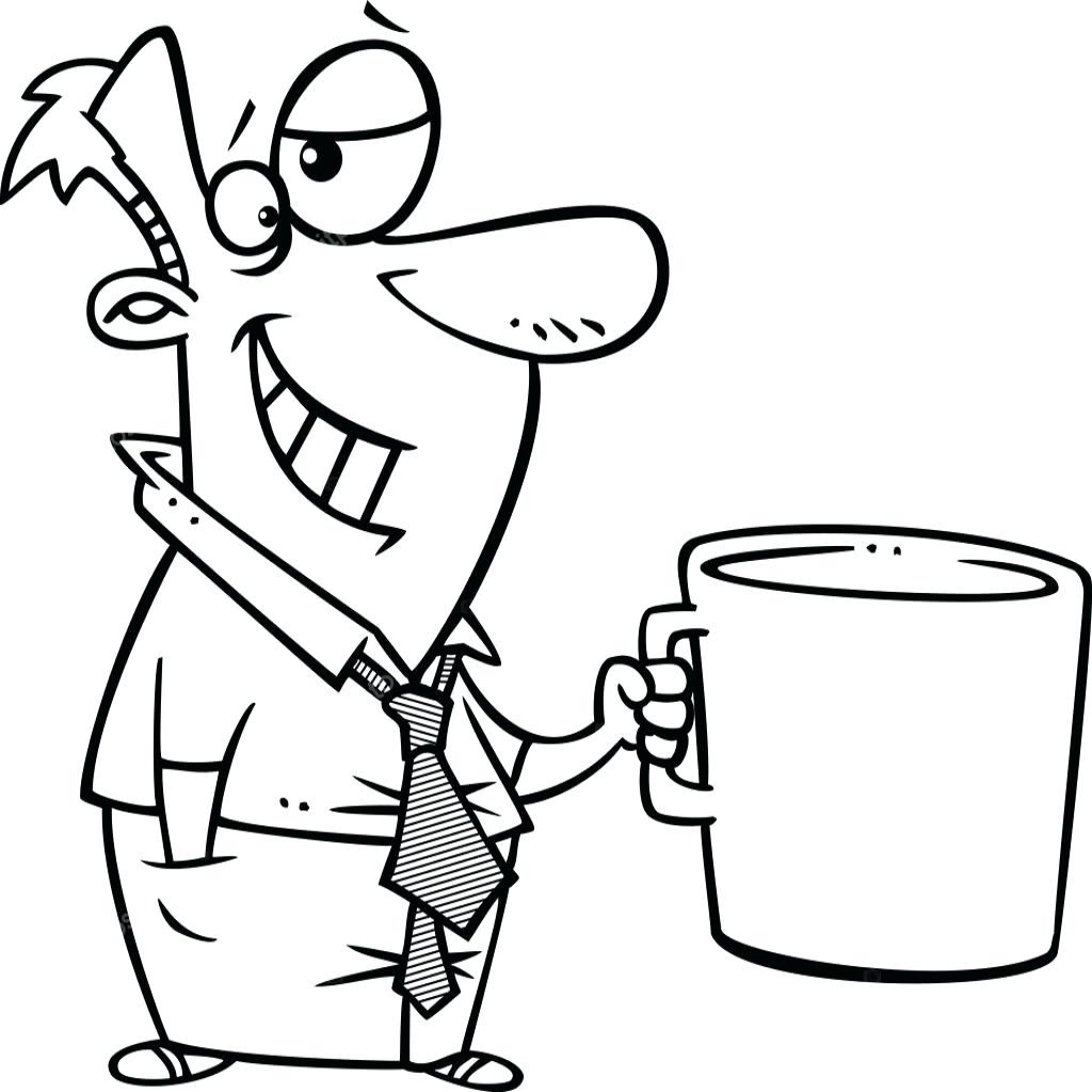 The best free Mug coloring page images. Download from 59 free coloring