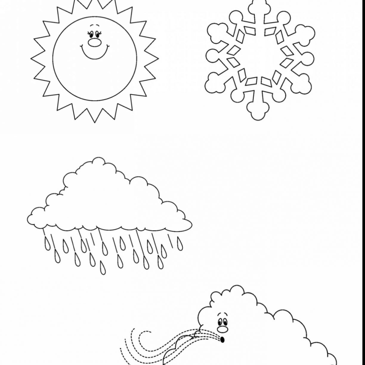 Cold Weather Coloring Pages at GetDrawings | Free download