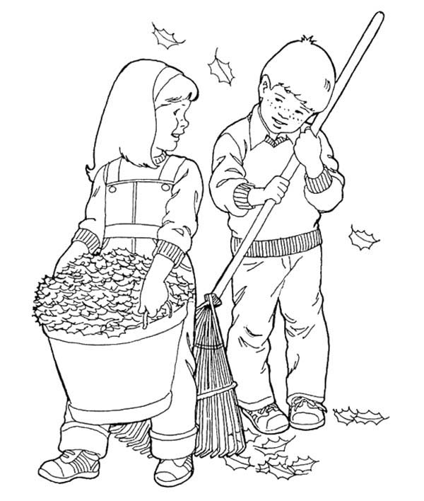 Coloring Pages Cleaning At Getdrawings 