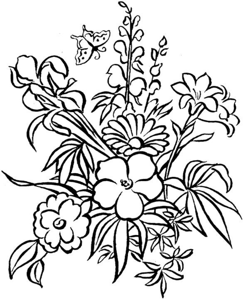 Easy Printable Coloring Pages For Seniors