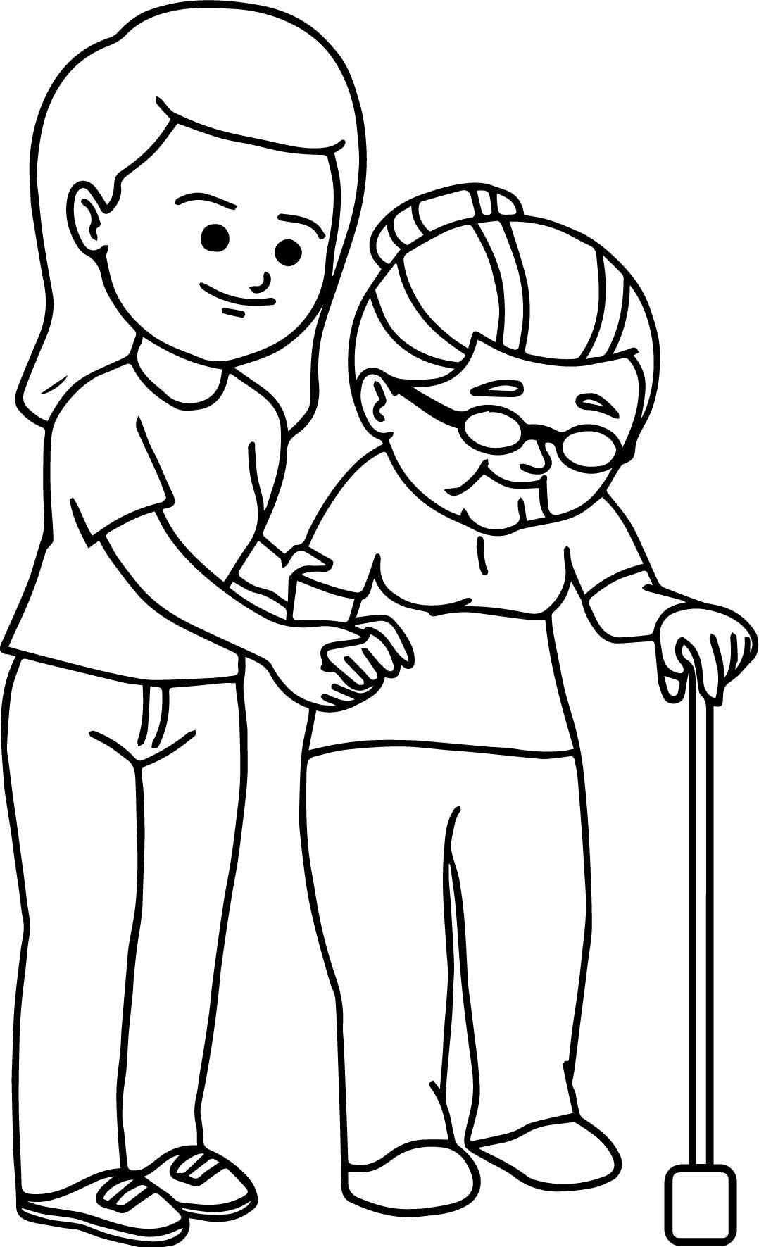 Coloring Pages For Elderly at GetDrawings | Free download