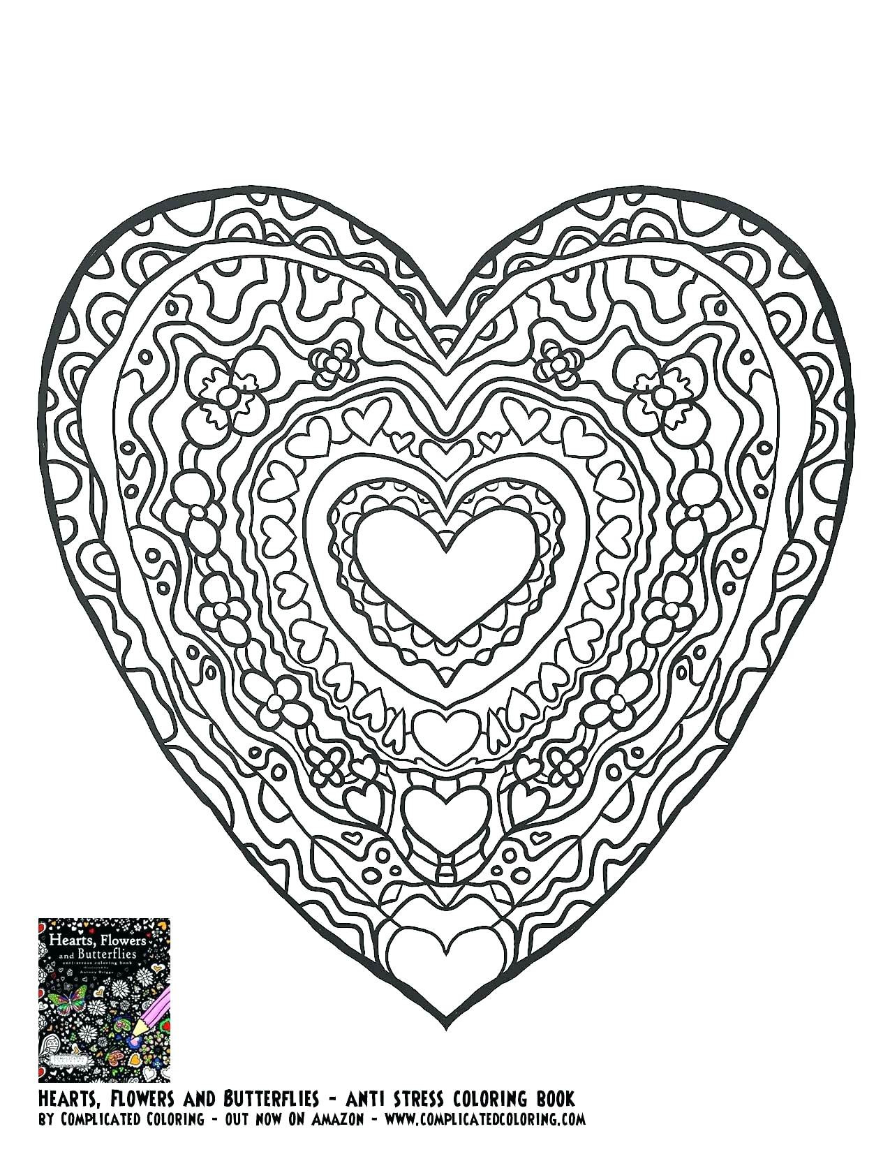 Free Printable Hearts And Flowers Coloring Pages