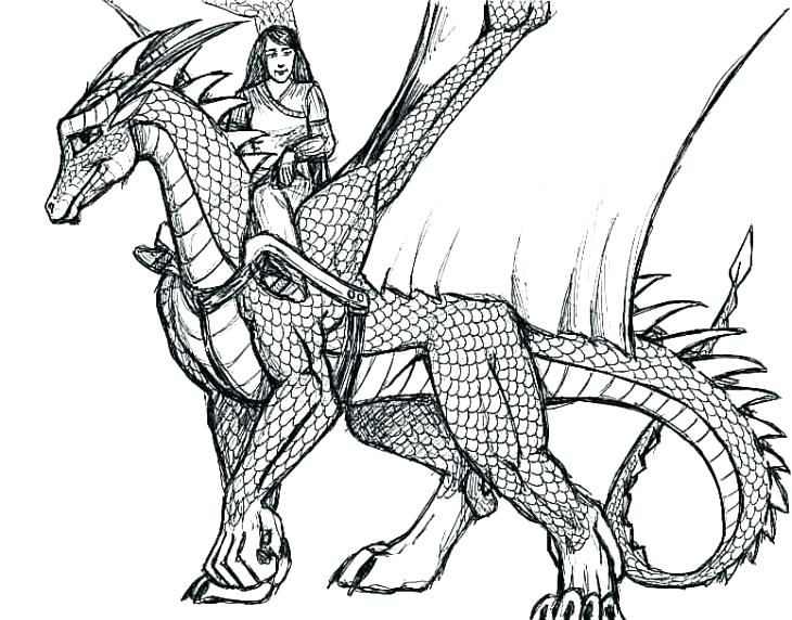Coloring Pages Of Realistic Dragons at GetDrawings | Free download