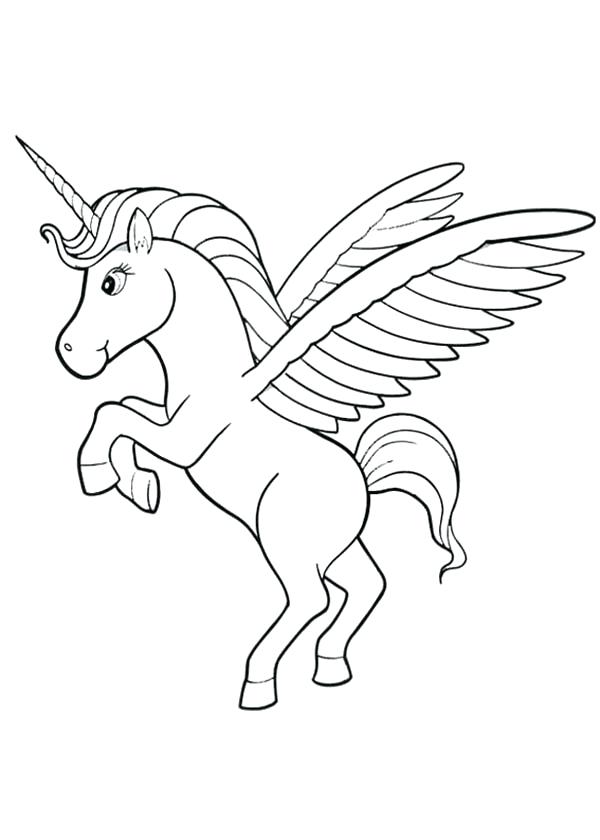 Coloring Pages Of Unicorns And Pegasus at GetDrawings | Free download