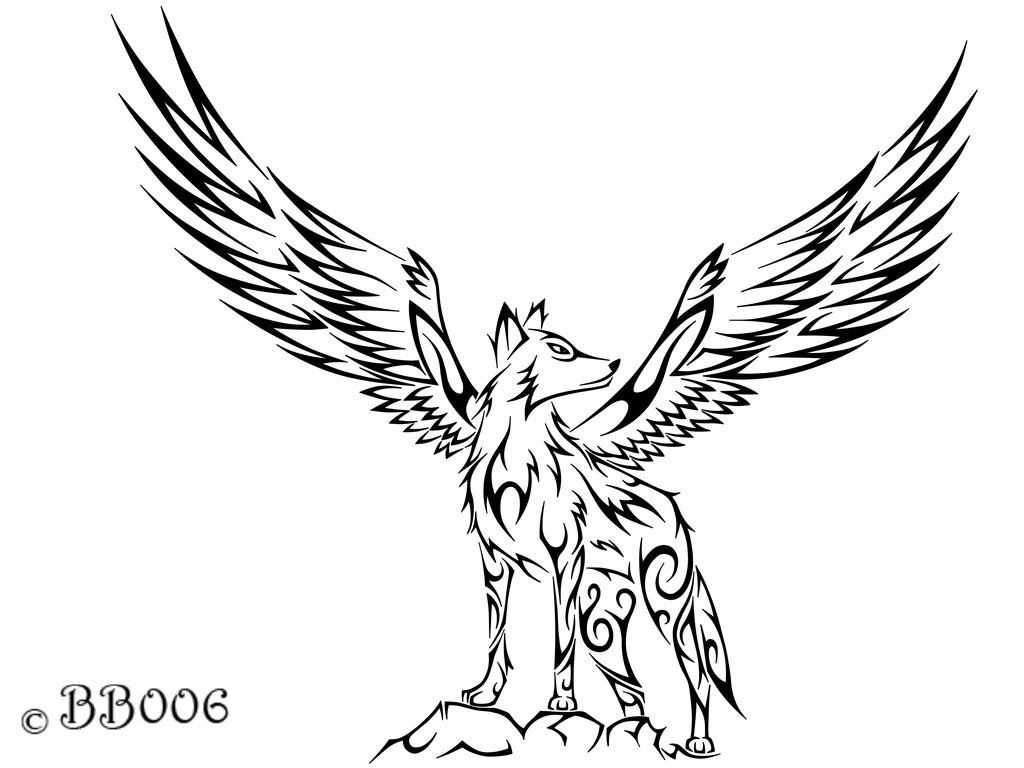 Featured image of post Baby Wolf With Wings Coloring Pages