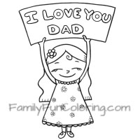 30 I Love Daddy Coloring Pages - Free Printable Coloring Pages