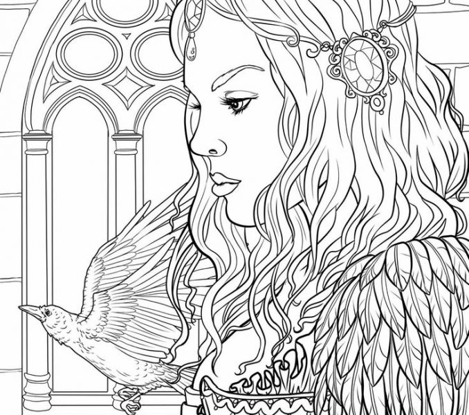 Coloring Pages With People at GetDrawings | Free download