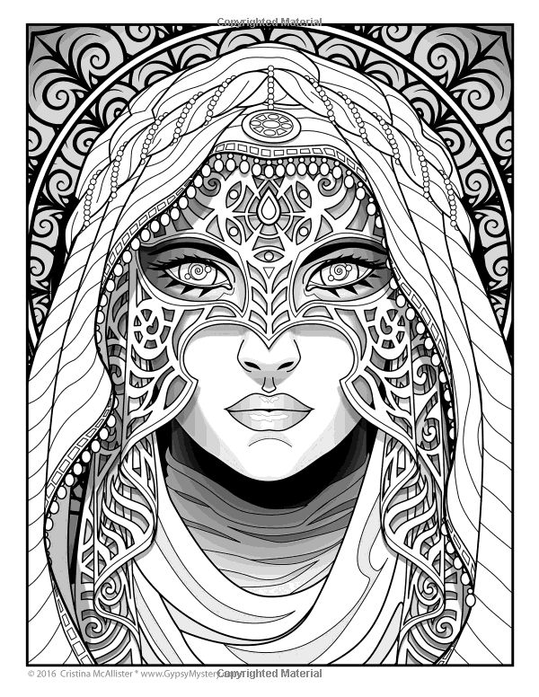 The best free Gypsy coloring page images. Download from 65 free