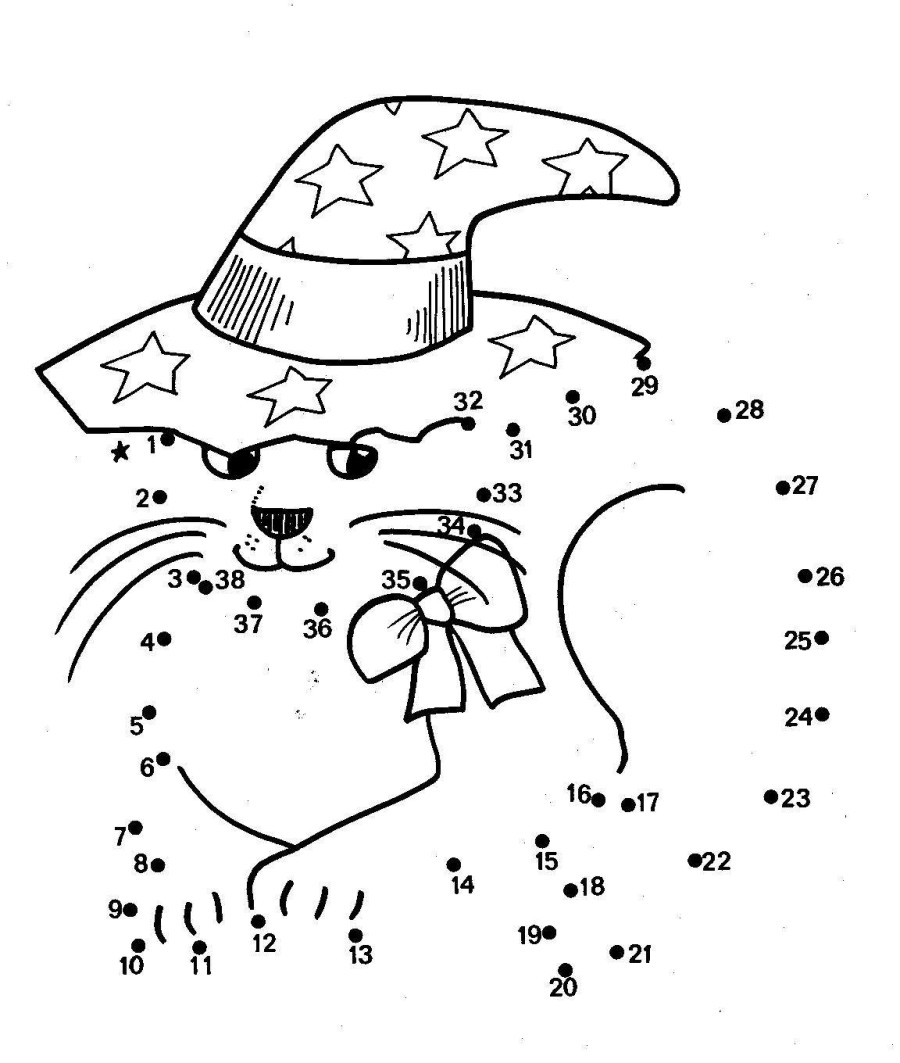 Connect The Dots Coloring Pages For Kindergarten at ...