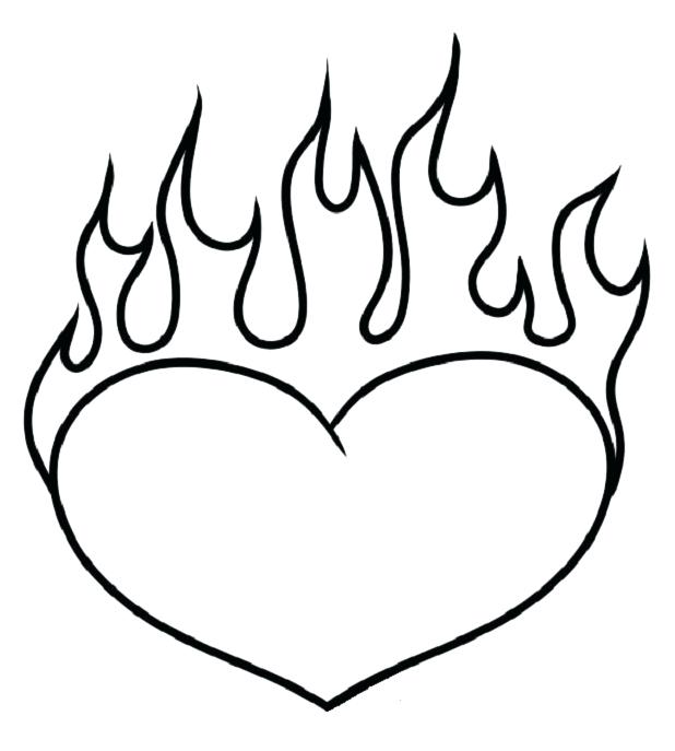 Cool Coloring Pages Of Hearts at GetDrawings | Free download